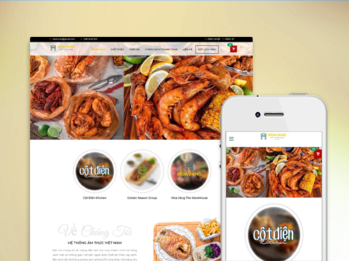 Website auto ngành nhà hàng - Hệ thống sàn việc làm kiếm tiền online 